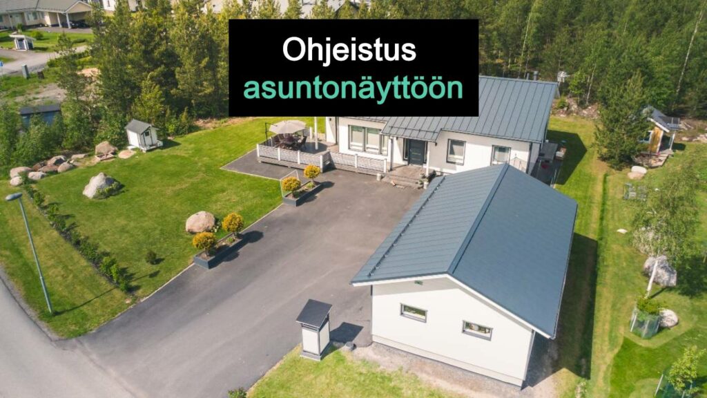 Ohjeistus asuntonäyttöön